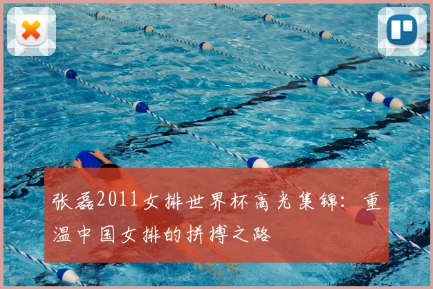张磊2011女排世界杯高光集锦:重温中国女排的拼搏之路