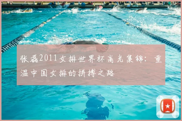 张磊2011女排世界杯高光集锦:重温中国女排的拼搏之路
